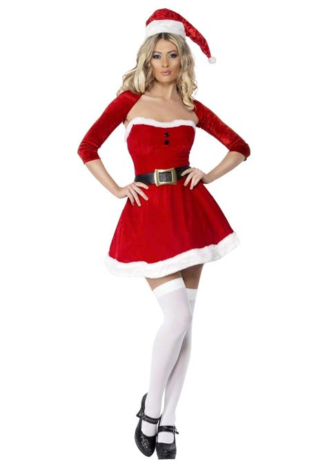 sexy santa outfit women|Sexy Santa Costumes for Adults 